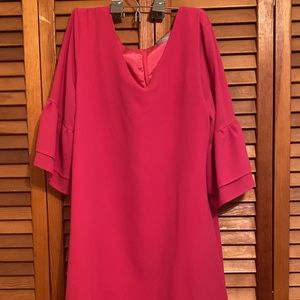Rose pink mini dress. LOVE this for summer time